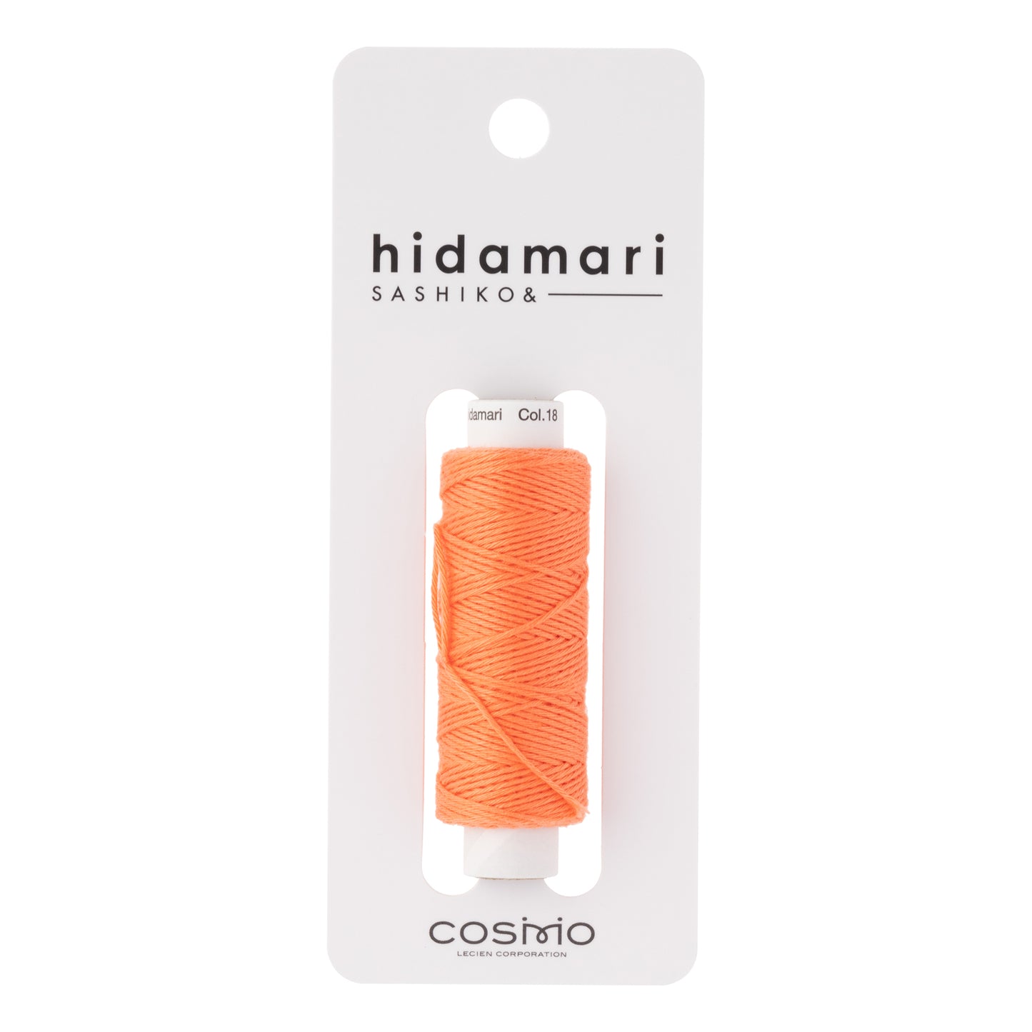 Cosmo Sashiko Thread 301.18 Coral