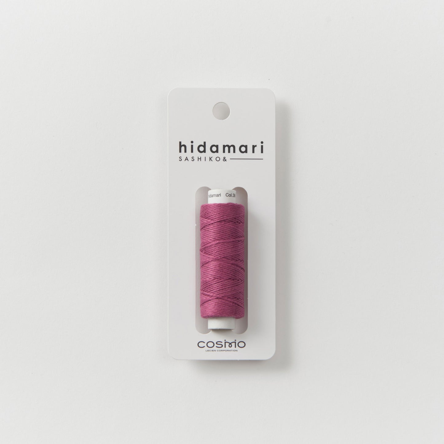 Cosmo Sashiko Thread 301.38 Plum