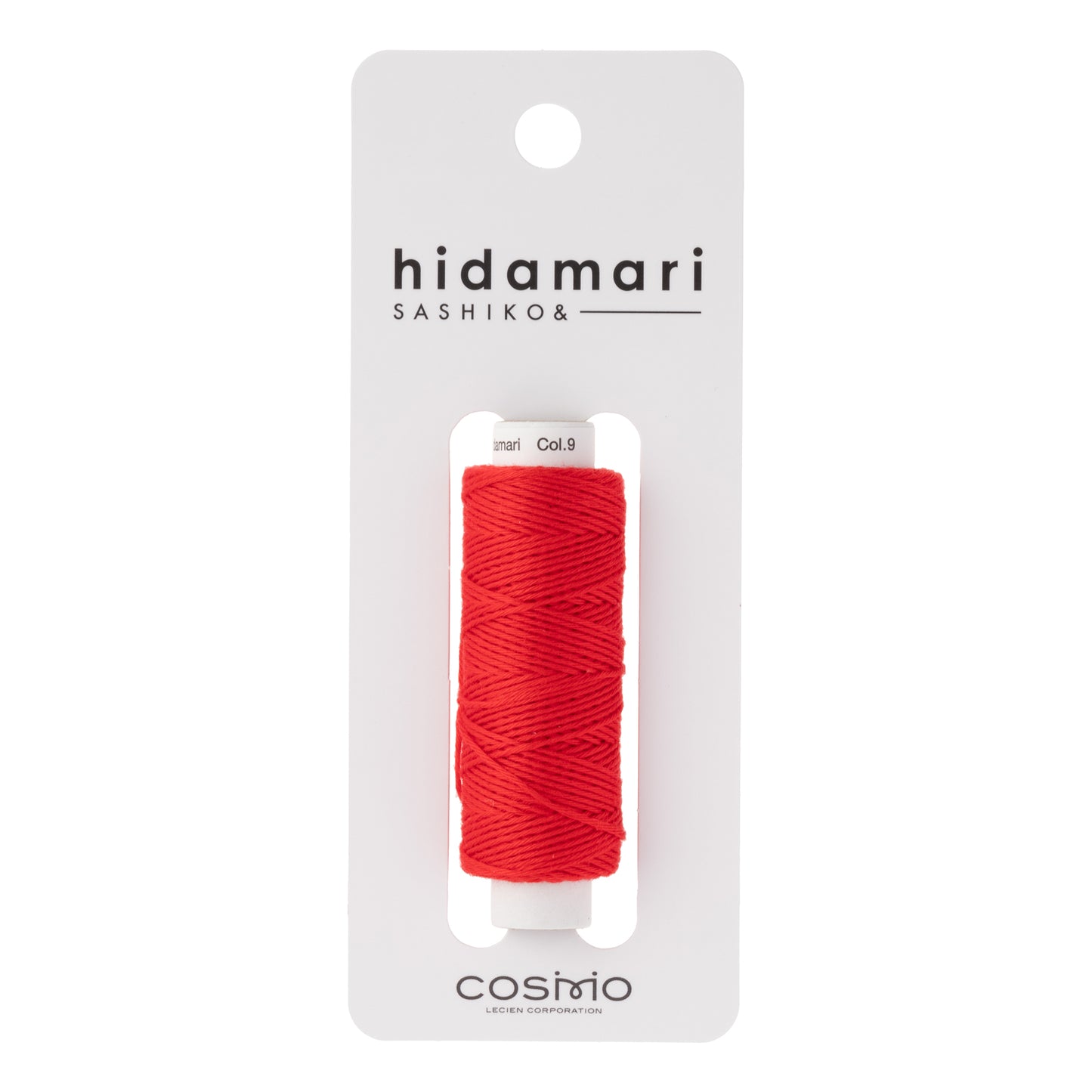 Cosmo Sashiko Thread 301.9 Red