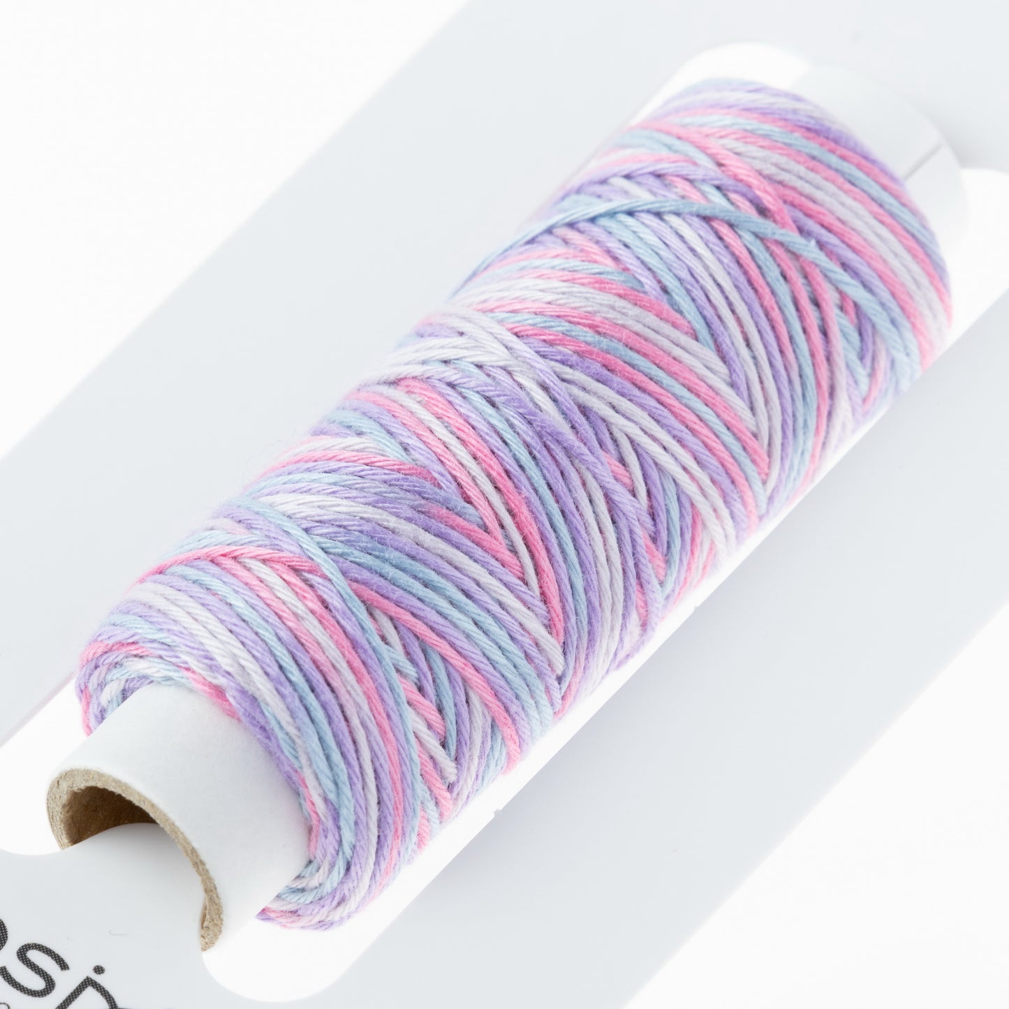 Cosmo Sashiko Thread 302.302 Variegated Pastel Pink Blue Mauve