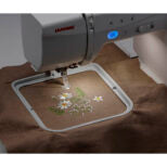 Janome MC100E Embroidery Machine - with a GOLDEN TICKET! In Stock - Available to test sew now.