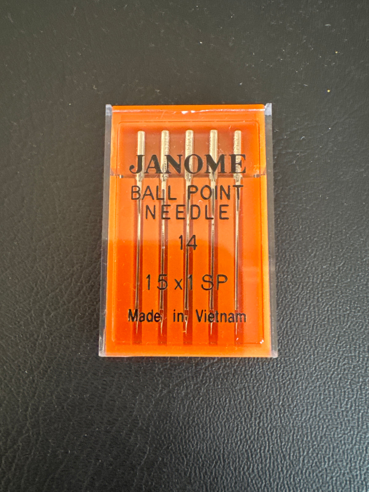 Janome Ball Point Needles Size 14 Pack of 5