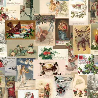 UNO Vintage Christmas Postcard DV6876