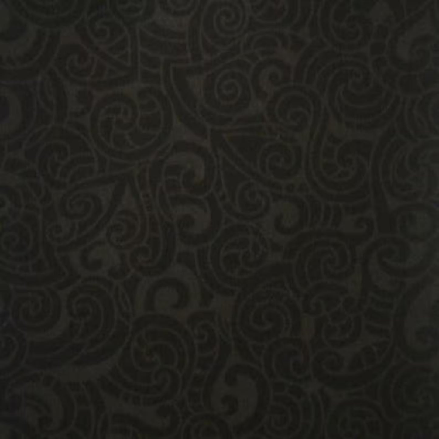 New Zealand Maori Moko - Black