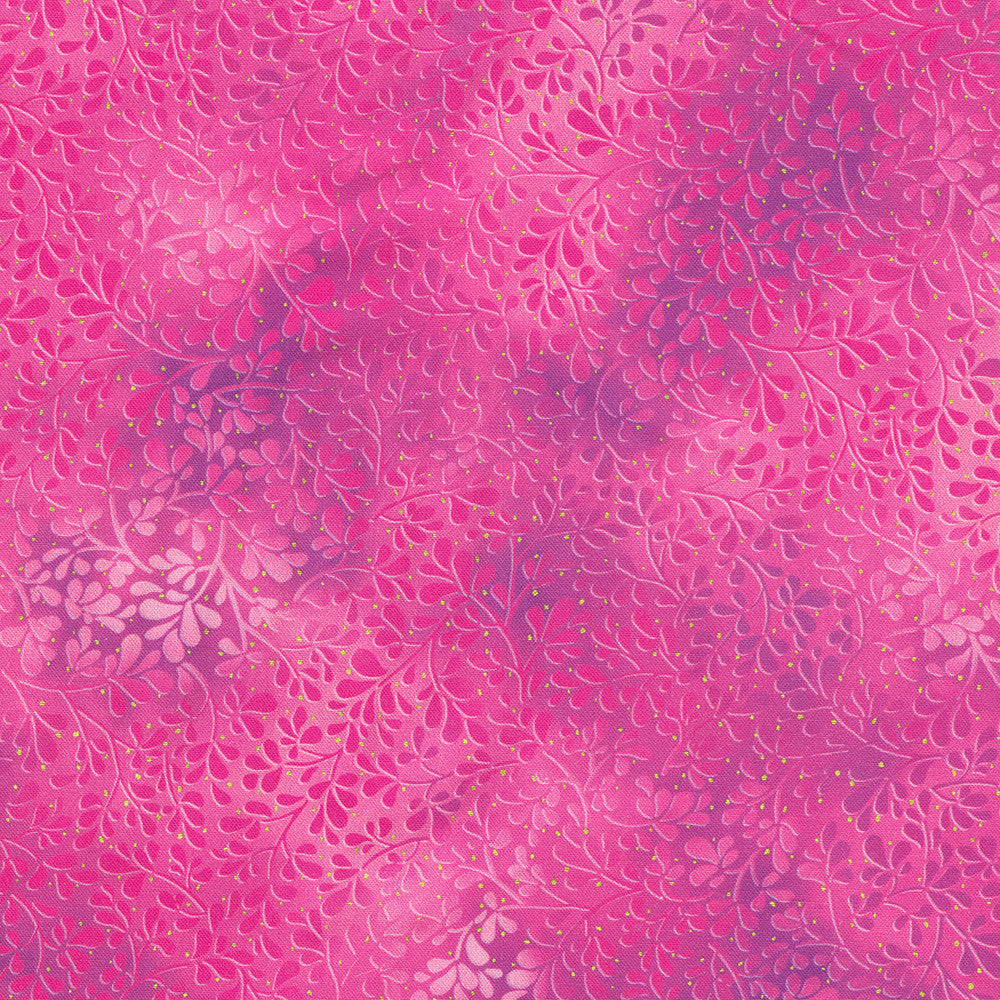 Robert Kaufman - Mixed Metallics - Purple and Gold