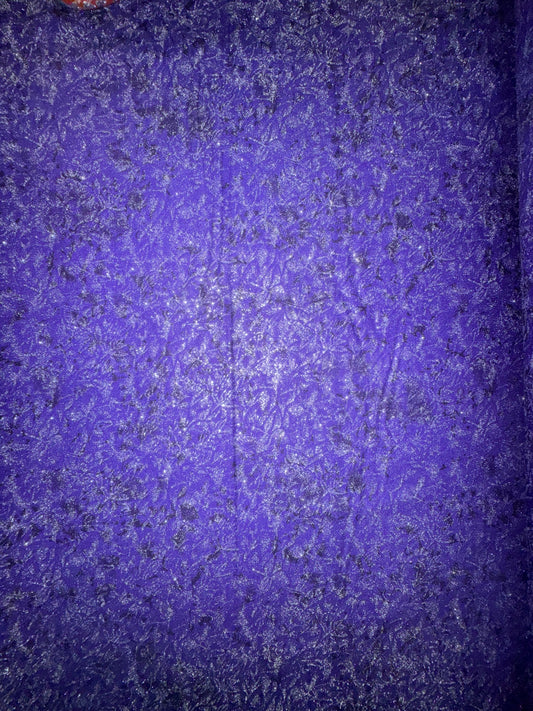 Fairy Frost - Dark Purple and Silver