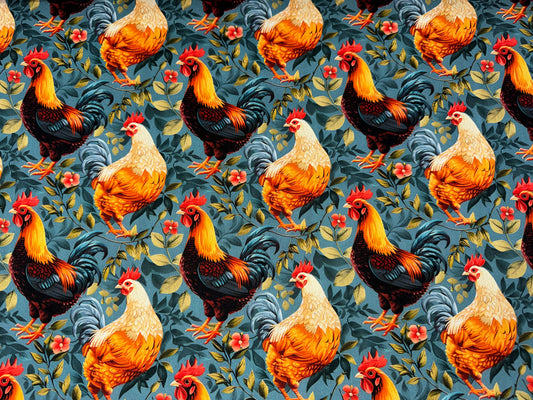 Roosters Field and Feather