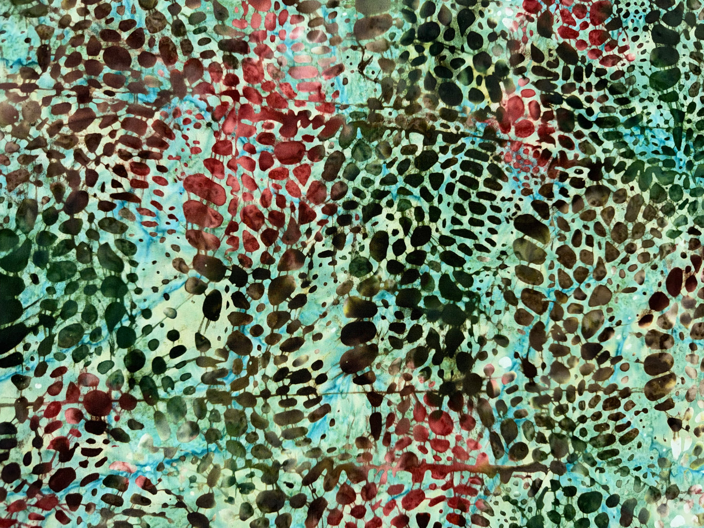 Batik Colours of Australia BA-1919 Greens