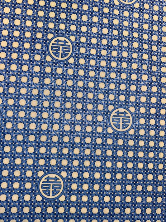 Summer Palace by Leesa Chandler -Wicker in Blue