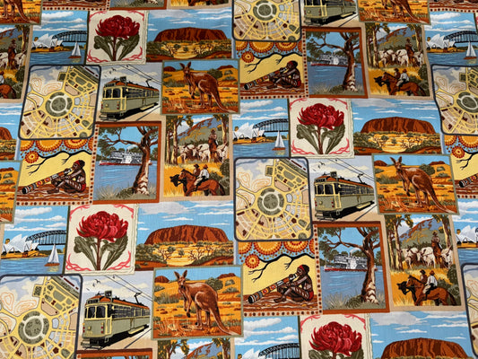 Australian Gold Collage