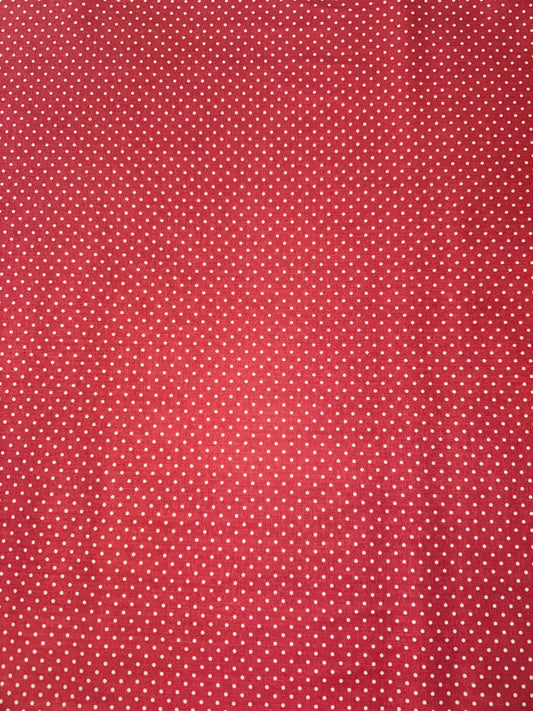 Swiss Dot - Lipstick Pink