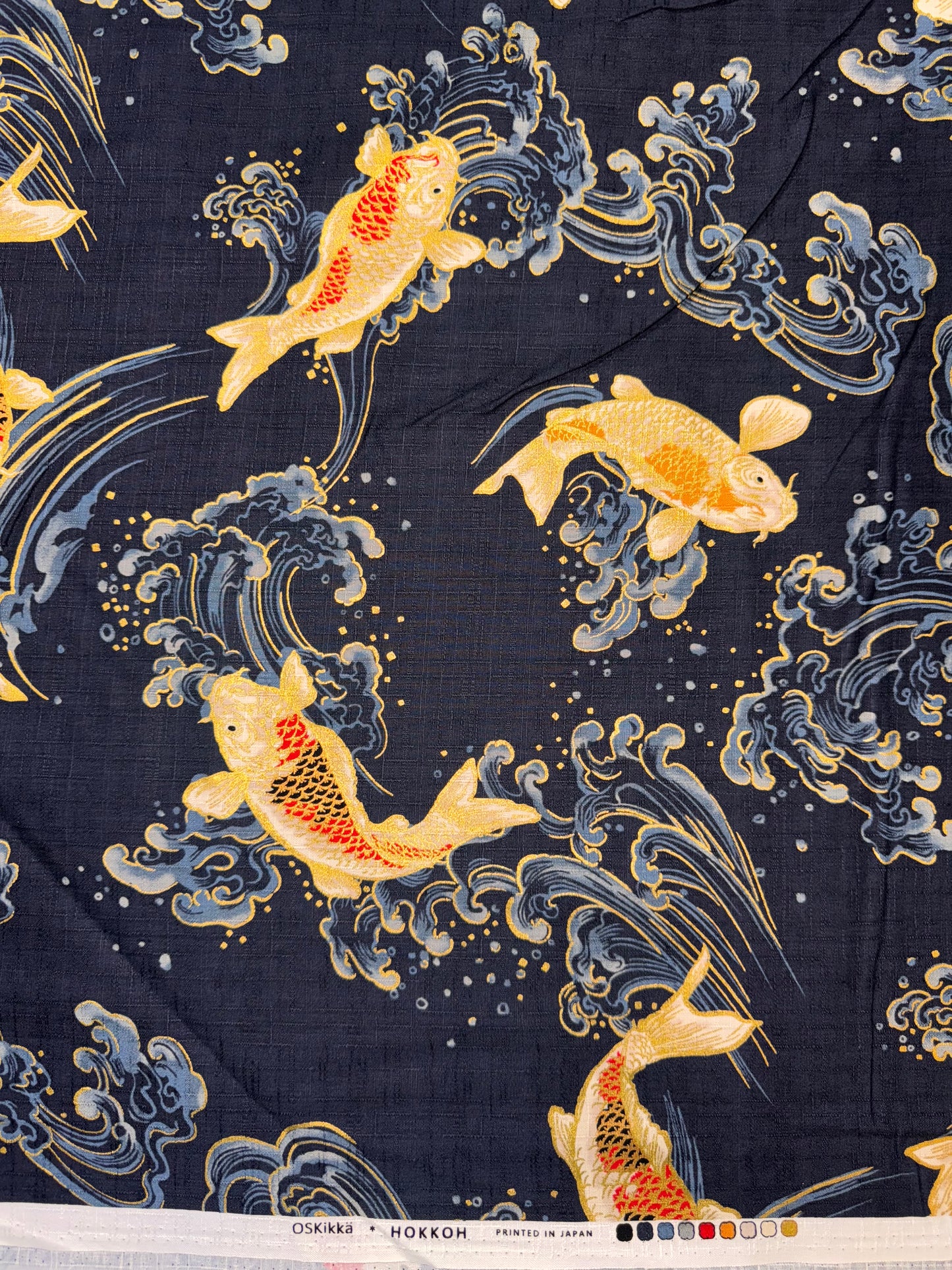 Oskikka Fish on Blue background