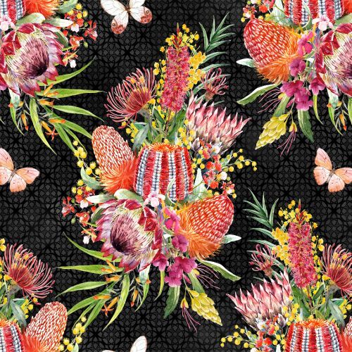 Australian Garden Twist by Jason Yenter - Allover Print