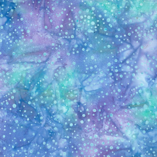 Batik Wideback in Aqua with Dots BA108-2351