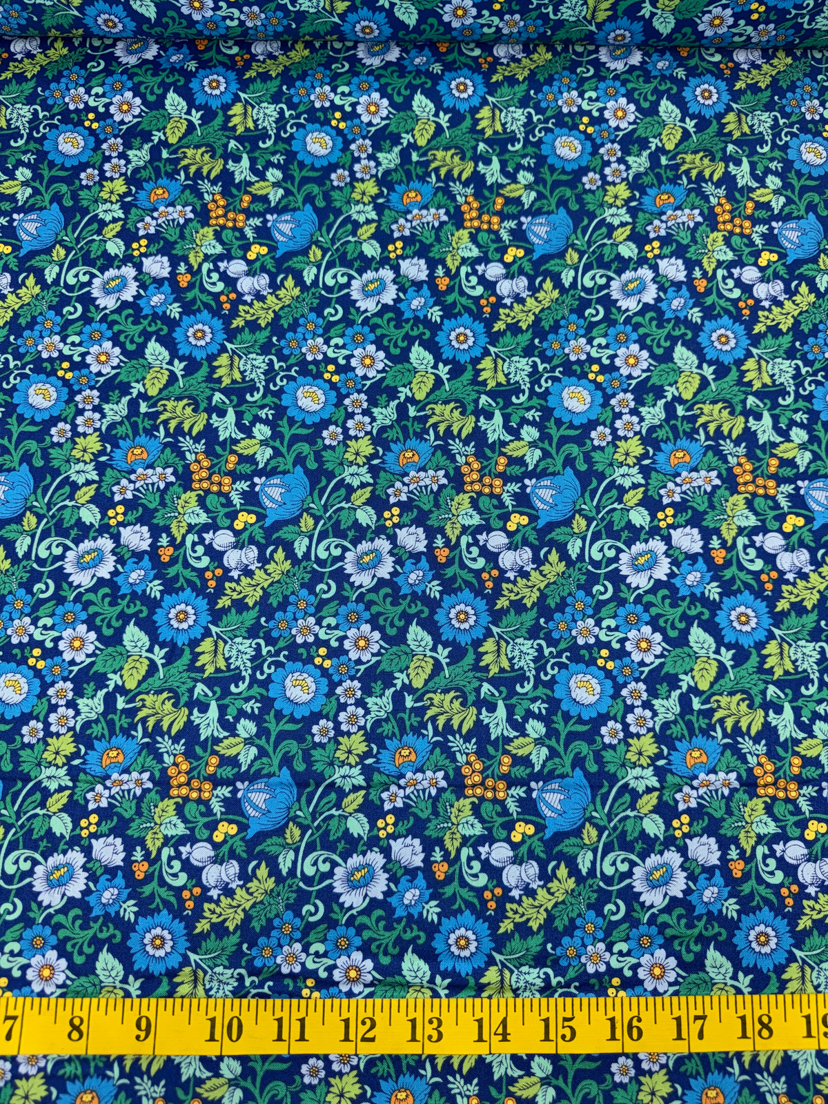 Liberty Fabrics - The Artist's Home Collections - Annabelle Bailey - Blue