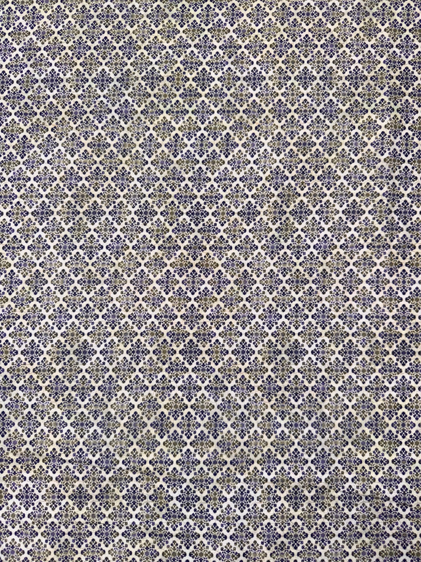 Carpet Bag Romance by Jason Yenter - Purple - Small Motif All Over Fabric 8CBR3