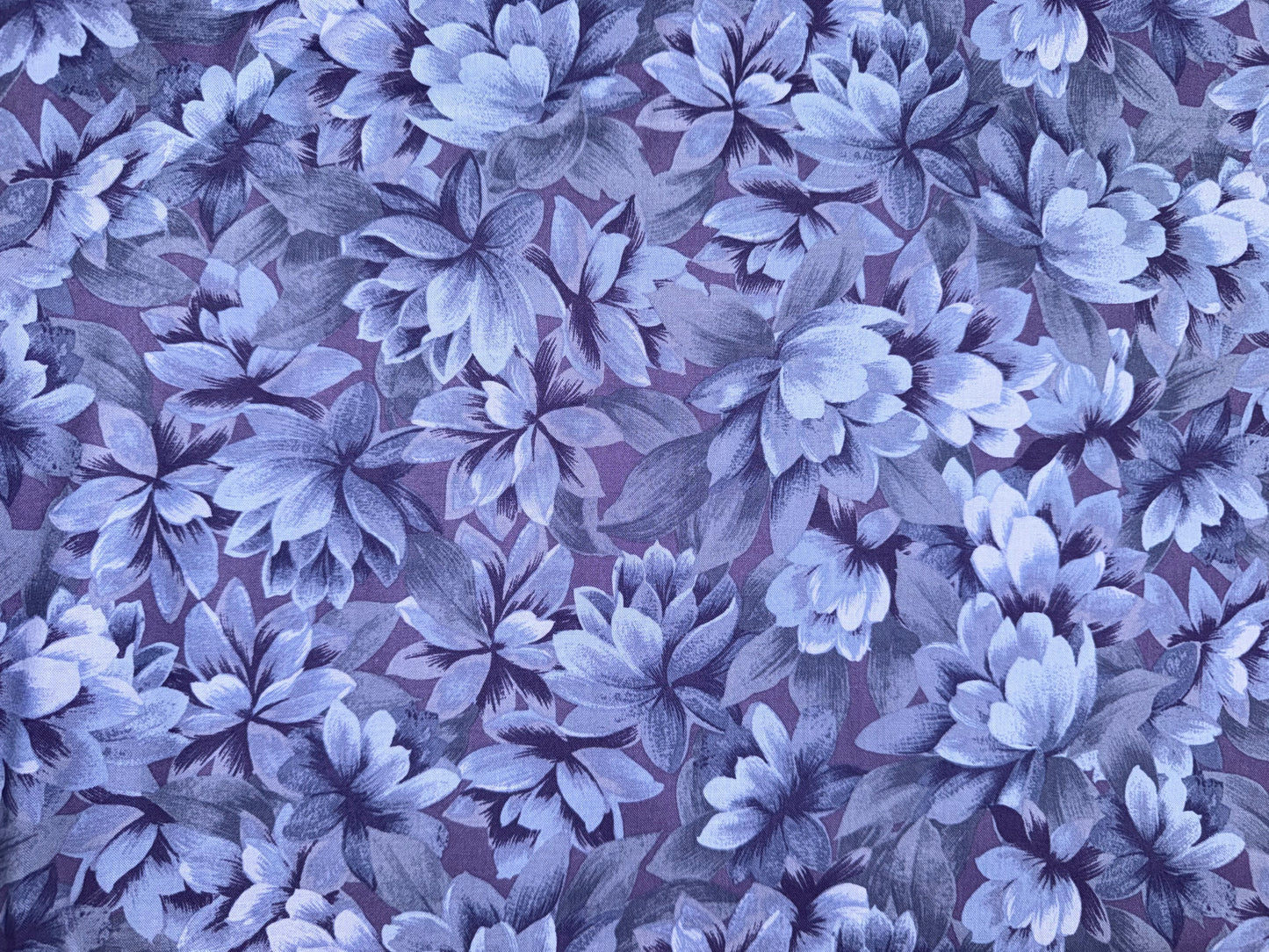 Floral Fantasy by Jinny Beyer - Blue Allover