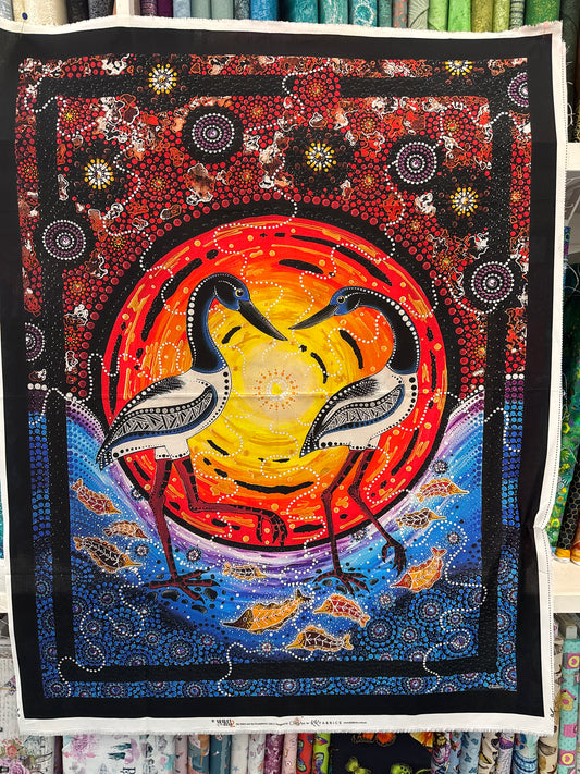 Jabiru Panel - Indigenous Designs