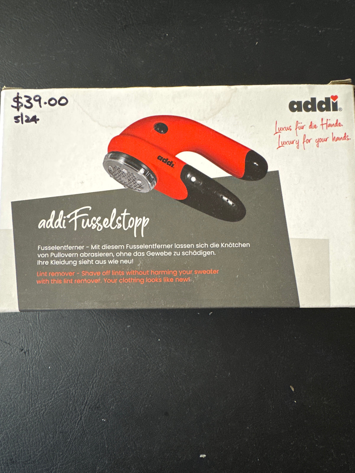 Addi Lint Remover Battery operated