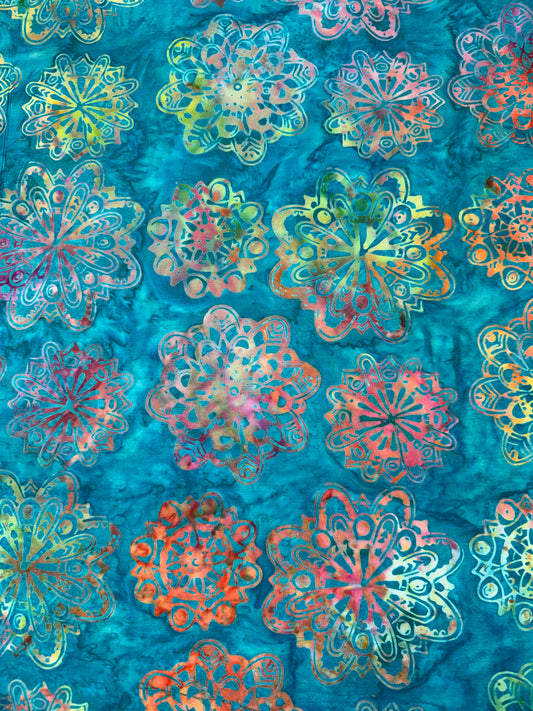 Batik French Mandala BA45-2003 Blues