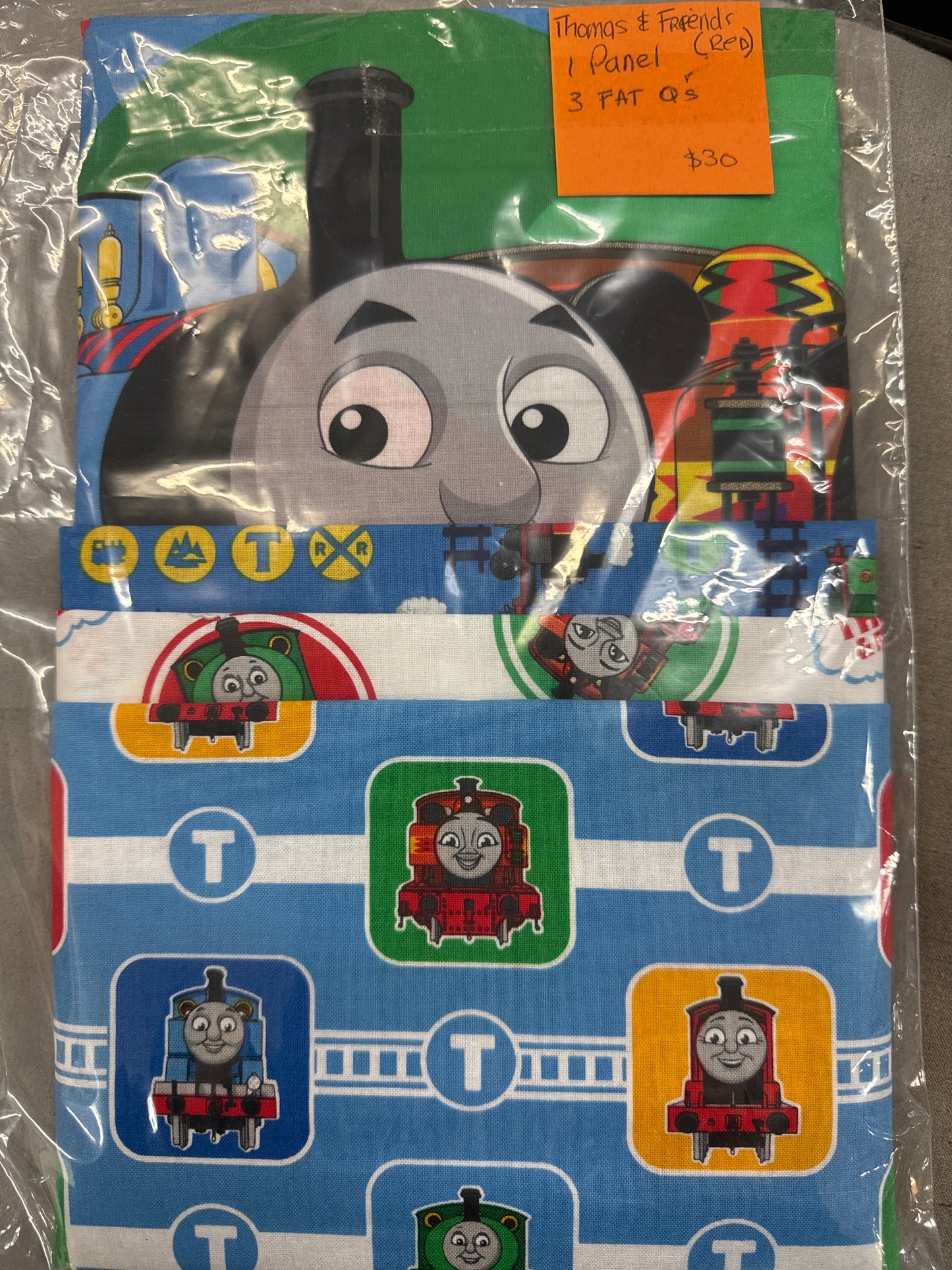 Red Thomas Tank Engine Fabric Panel Kit
