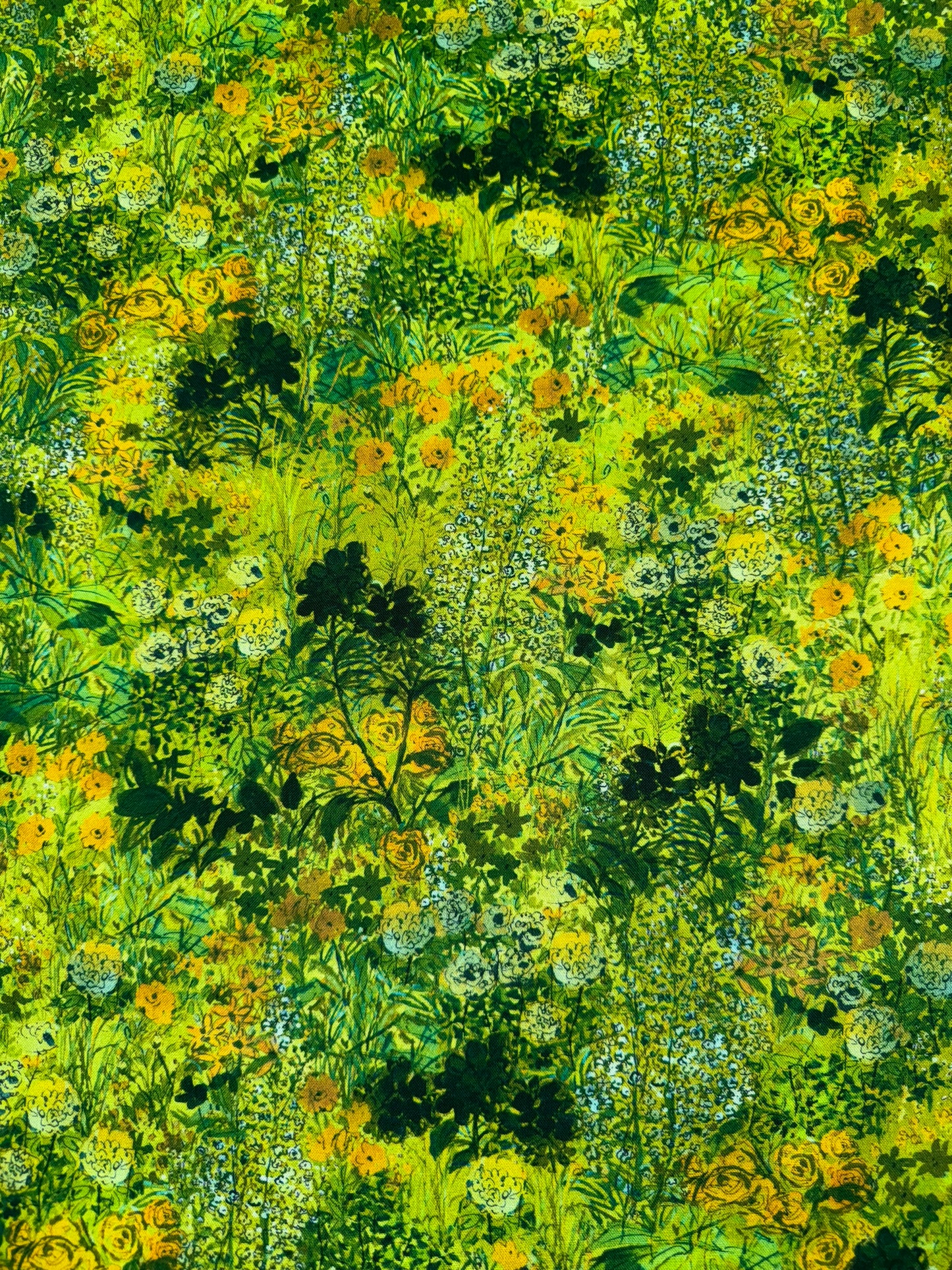 Sunlit Garden - Green
