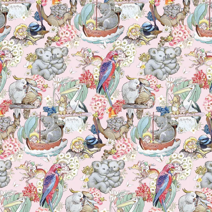 MG1010 May Gibbs Gumnut Adventures in Pink