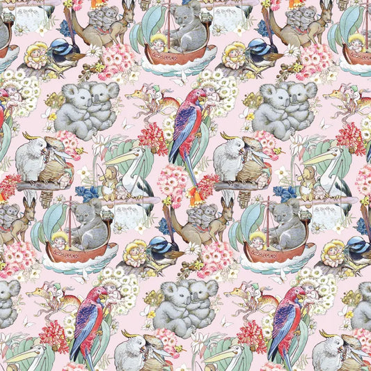 MG1010 May Gibbs Gumnut Adventures in Pink