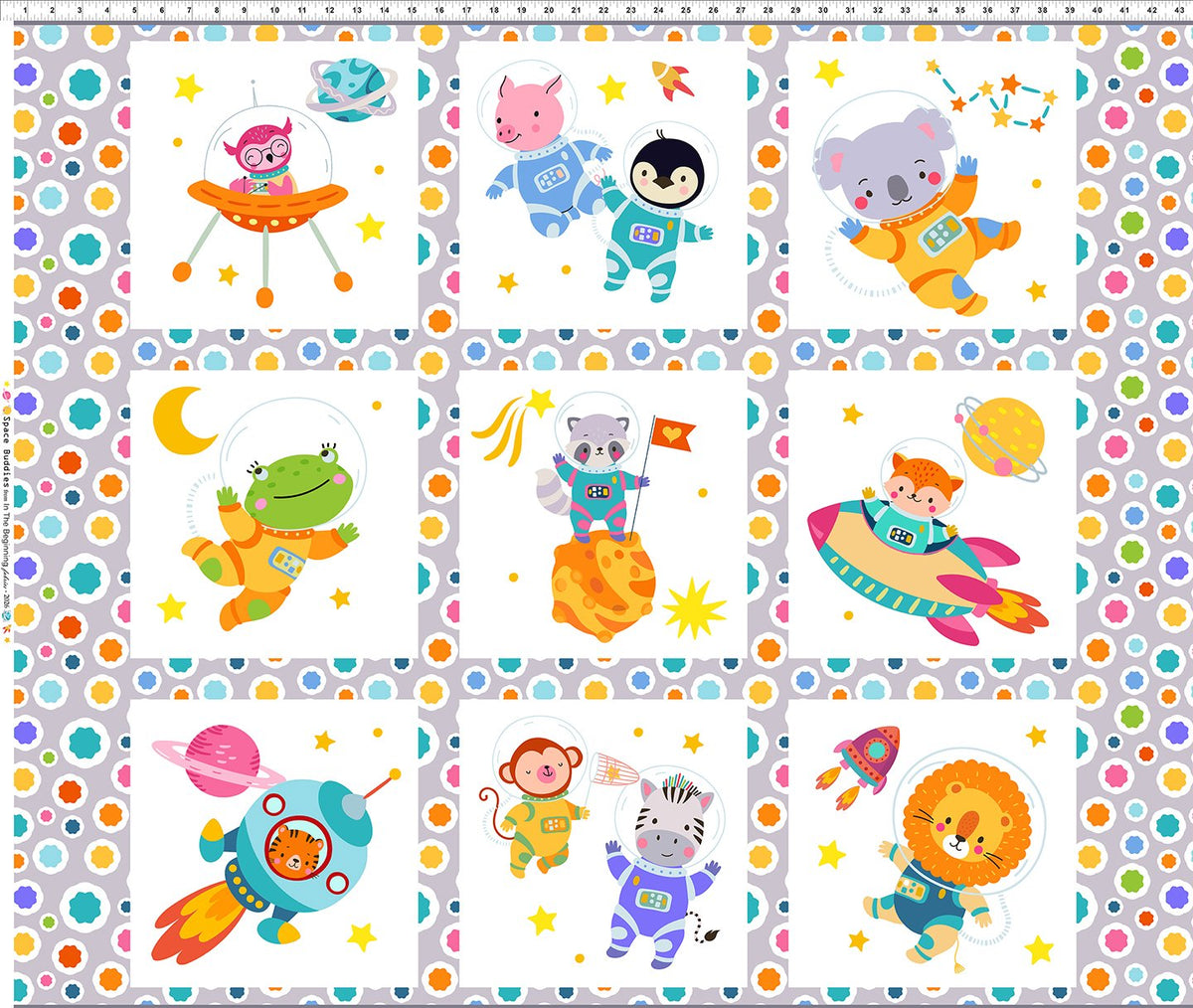 Space Buddies 9 Square Panel 2SBS-1