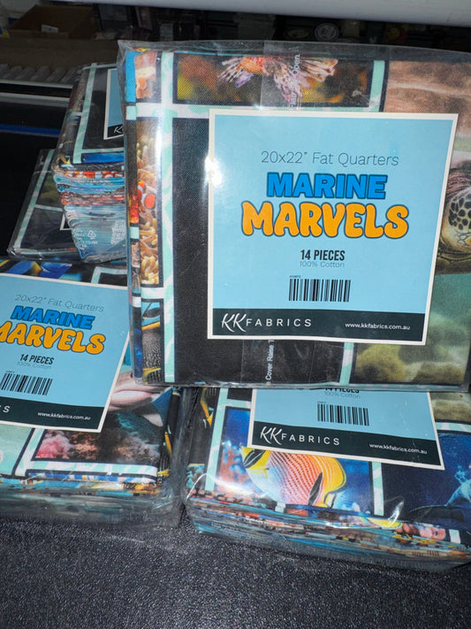 Marine Marvels Fat Quarter Set - 14 Fat Quarters