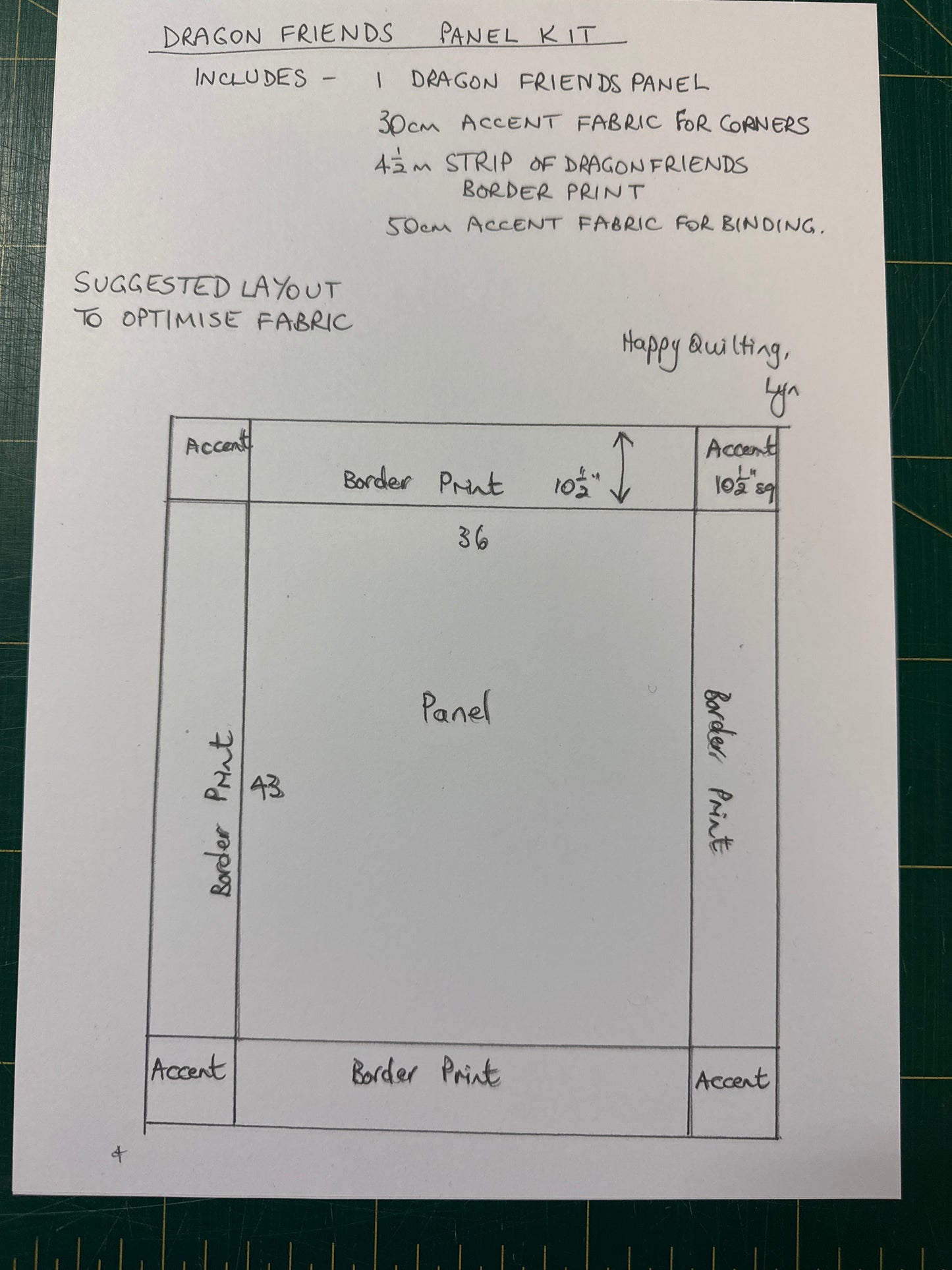 Dragon Friends Panel Kit
