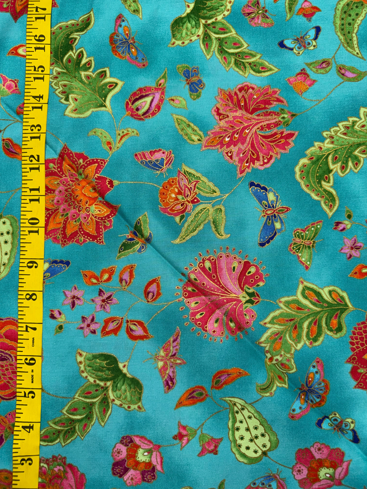 Parveneh's Butterflies - Teal