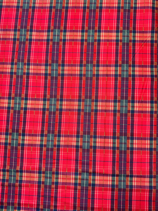 Christmas Lumberjack Red Tartan