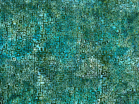 Batik Colours of Australia BA-1928 Greens