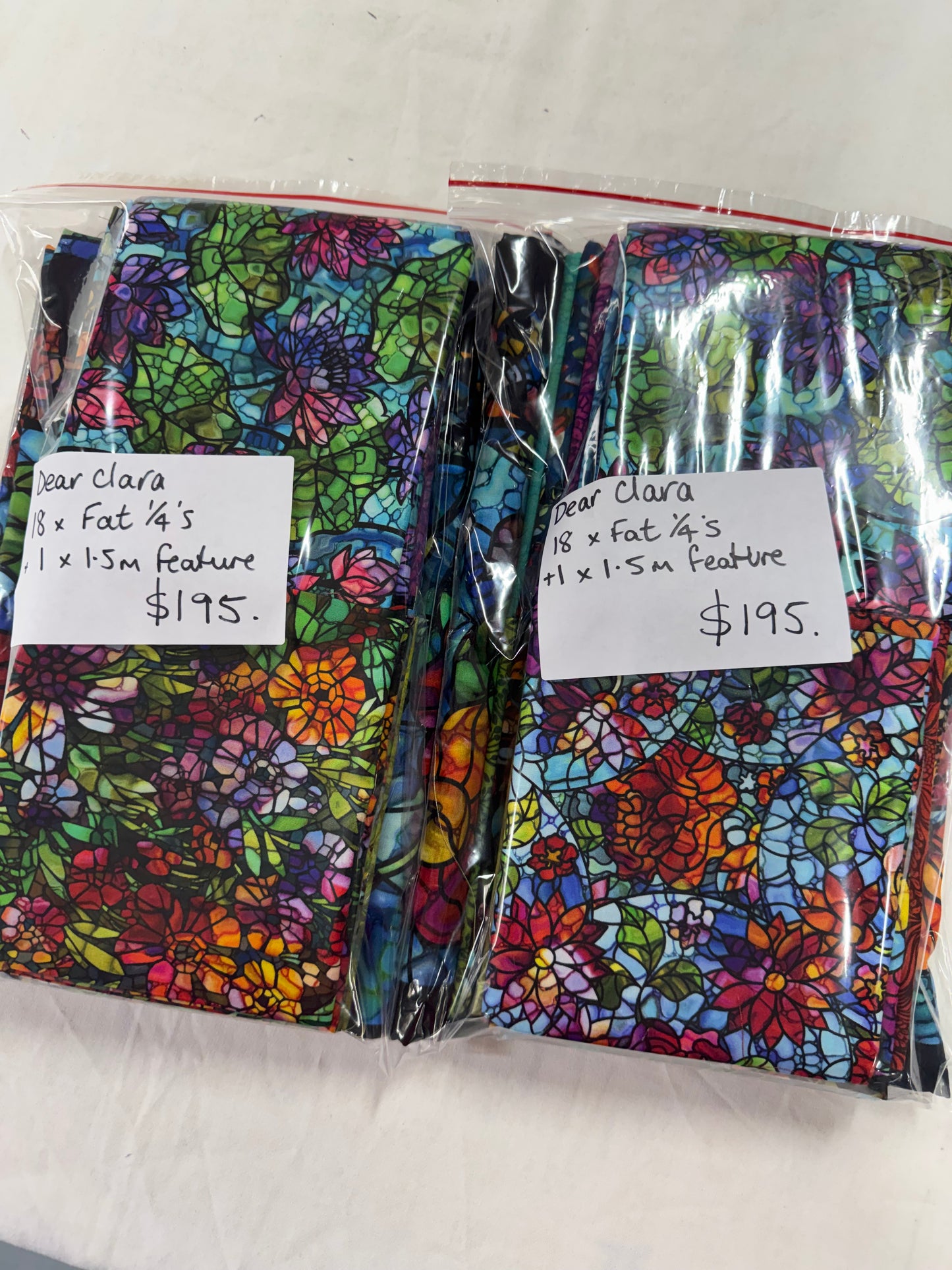 Dear Clara by Jason Yenter - Fat Quarter and Blue Border Pack