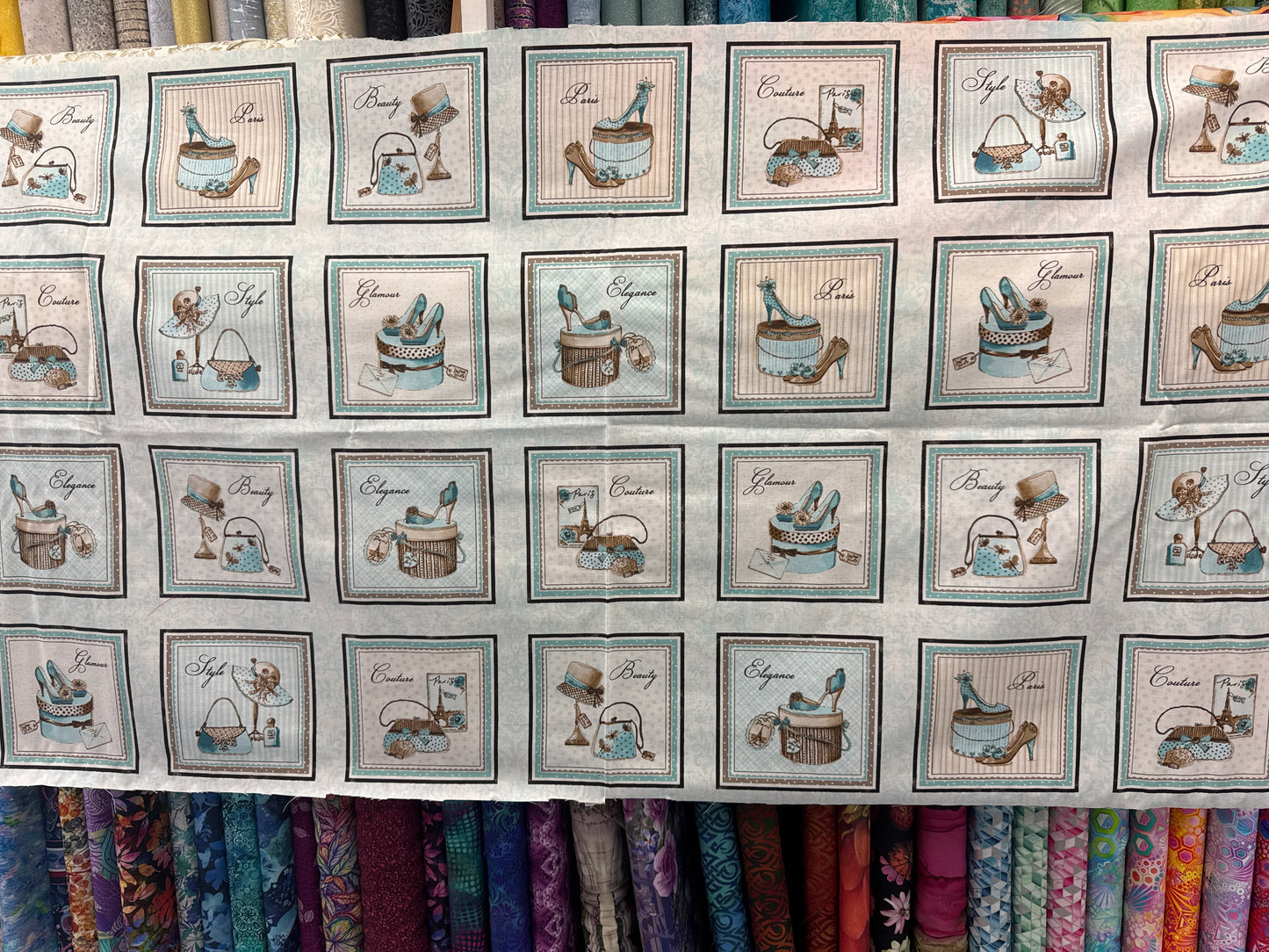 Paris Chic Panel Kit with coordinating Fabrics