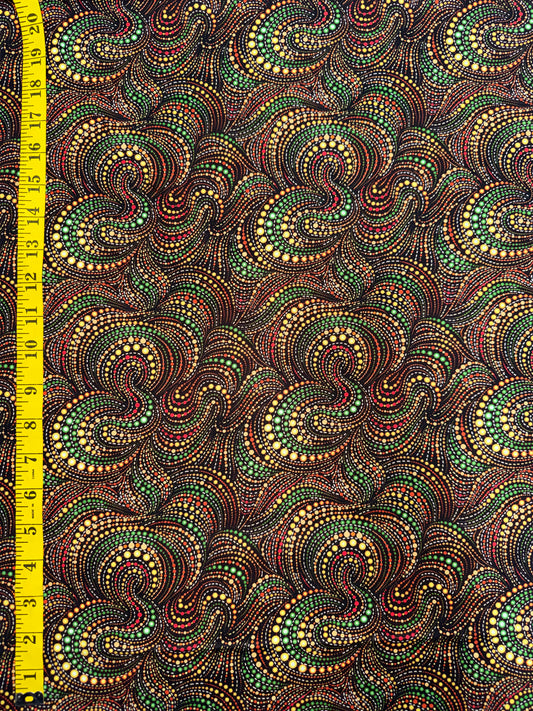 TJUKURPA LAND - Swirls in Browns