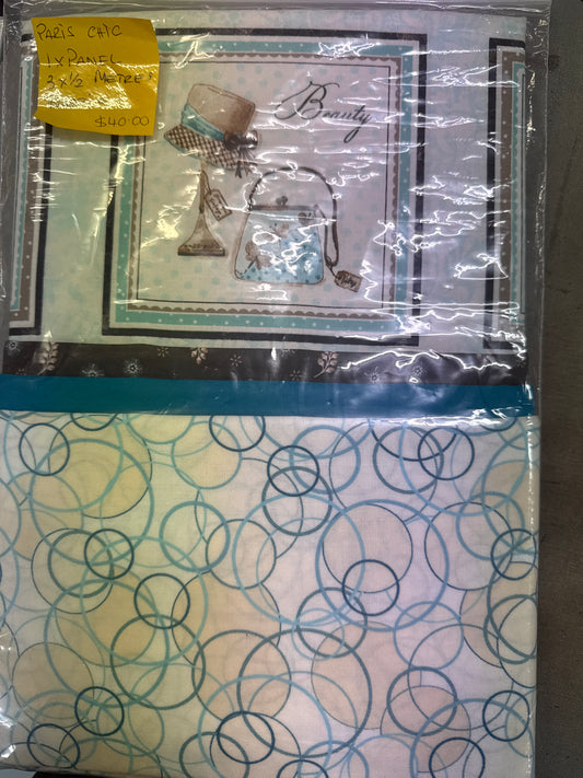 Paris Chic Panel Kit with coordinating Fabrics