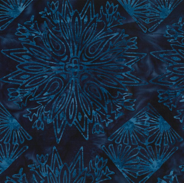 Batik Wideback in Dark Blue BA108-2442