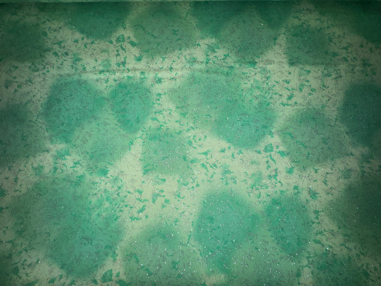 Fairy Frost - Light Green and Silver