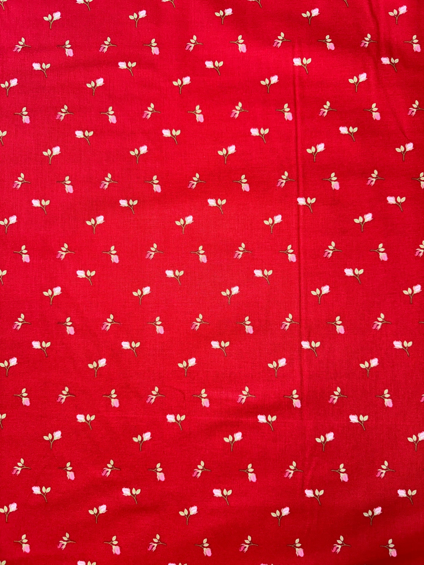 Sew In Love - Rosebuds in Red