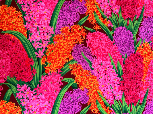 Kaffe Fassett Hyacinthus in Red   7.0m available