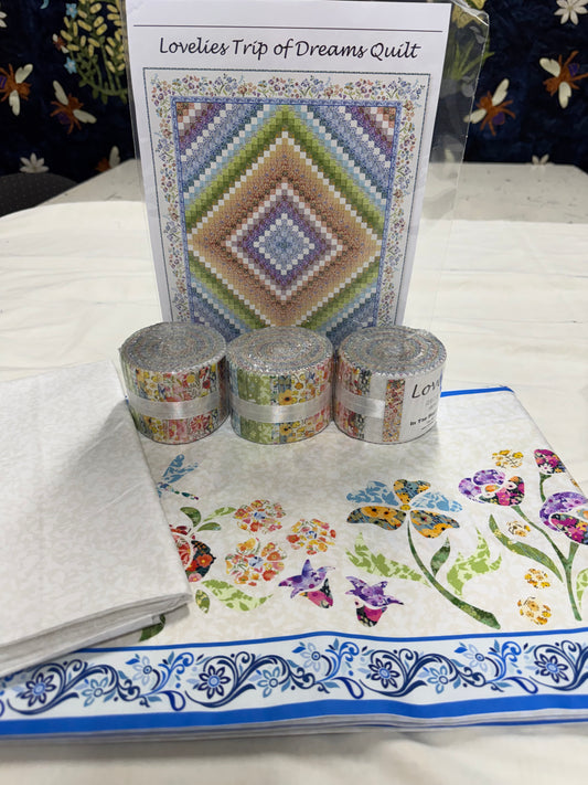 Lovelies by Jason Yenter -Trip of Dreams Kit 88.5" x 108.5"