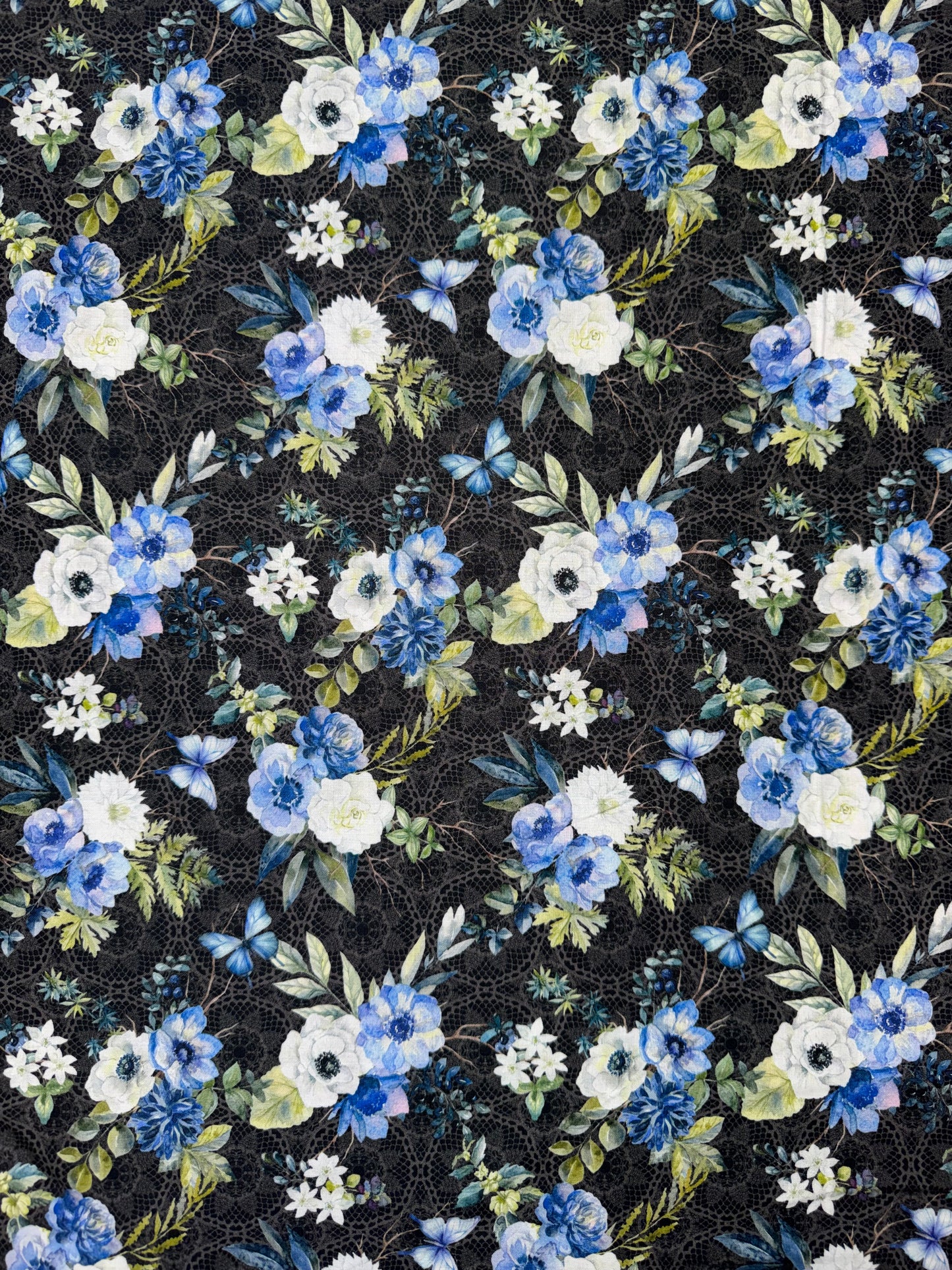 Sanctuary by Jason Yenter - Black Lace Floral 3SA2
