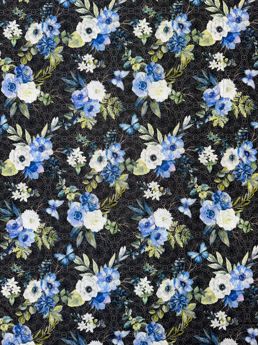 Sanctuary by Jason Yenter - Black Lace Floral 3SA2