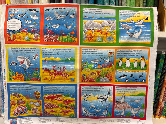 Under the Sea Book Panel