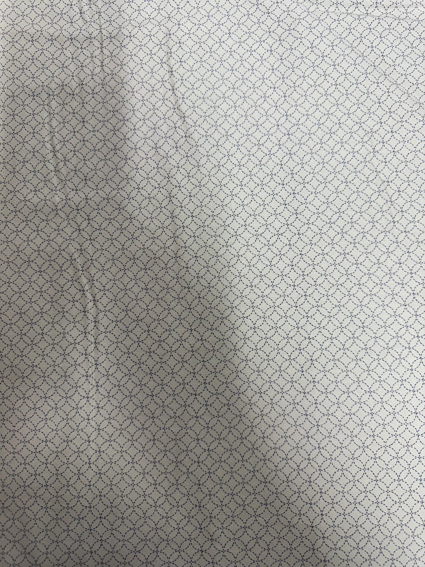 Japanese Traditional Blue Circles on a beige background