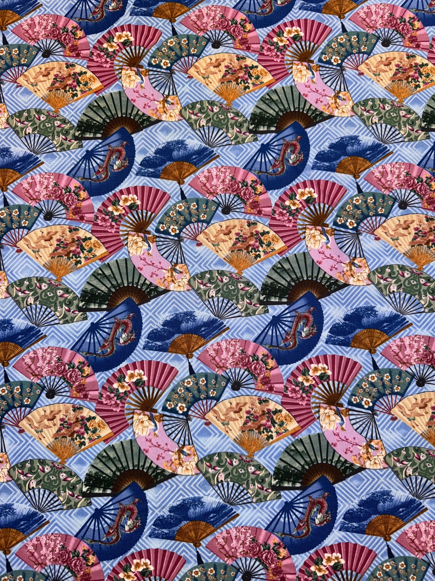 Japanese Small Floral - Floral Fans