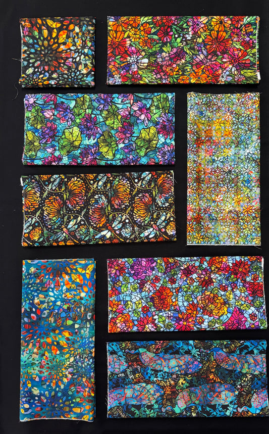 Dear Clara by Jason Yenter - Fat Quarter and Blue Border Pack