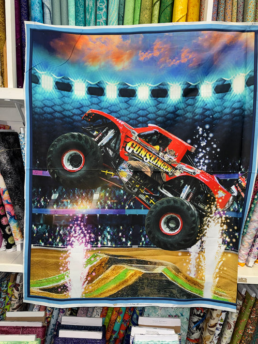 Monster Trucks 36" Panel